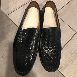 Men Black Leather Cole Haag leather shoes 10.5